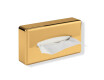 Tissue dispenser / Glossy gold ABS