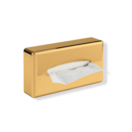 Tissue dispenser / Glossy gold ABS #1