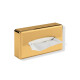 Tissue dispenser / Glossy gold ABS #1