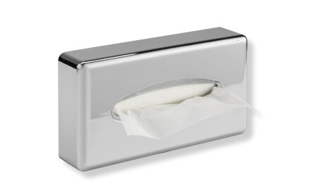 Tissue dispenser / Chrome-plated ABS