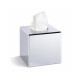 Tissue dispenser – cube-shaped / chrome-plated ABS #1