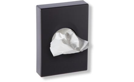 Sanitary towel dispenser / matt black ABS