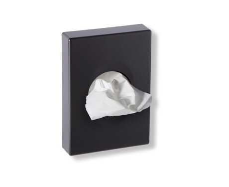 Sanitary towel dispenser / matt black ABS