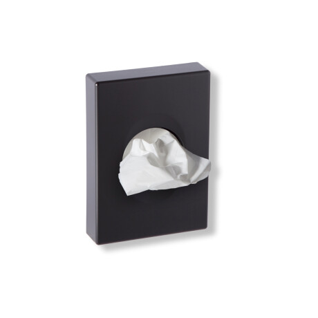 Sanitary towel dispenser / matt black ABS #1