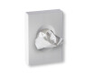 Sanitary towel dispenser / Glossy white ABS