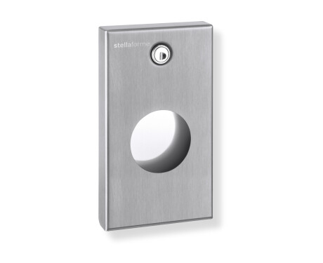 R1 series sanitary towel dispenser / brushed stainless steel