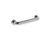 Support handrail for people with disabilities, Ø32, straight, STANDARD – 40 cm / polished stainless steel