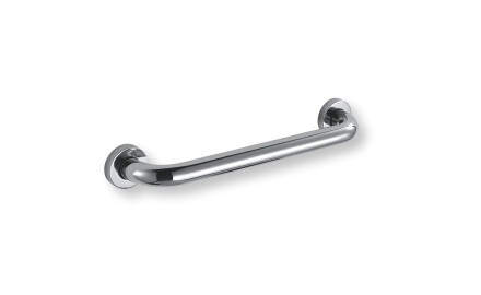 Support handrail for people with disabilities, Ø32, straight, STANDARD – 40 cm / polished stainless steel