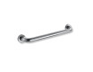 Support handrail for people with disabilities, Ø32, straight, STANDARD – 50 cm / polished stainless steel