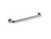 Support handrail for people with disabilities, Ø32, straight, STANDARD – 60 cm / polished stainless steel