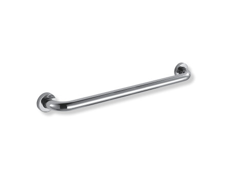 Support handrail for people with disabilities, Ø32, straight, STANDARD – 60 cm / polished stainless steel