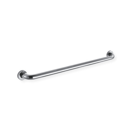 Support handrail for people with disabilities, Ø32, straight, STANDARD – 80 cm / polished stainless steel #1