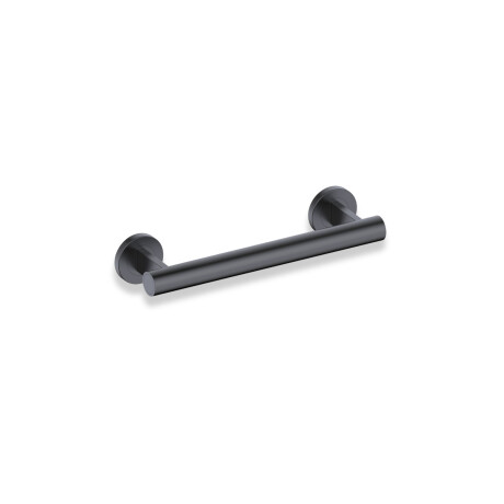 Support handrail for people with disabilities, Ø32, straight, PREMIUM – 30 cm / matt black stainless steel #1