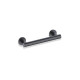 Support handrail for people with disabilities, Ø32, straight, PREMIUM – 30 cm / matt black stainless steel #1