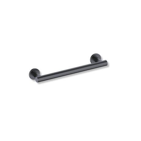 Support handrail for people with disabilities, Ø32, straight, PREMIUM – 40 cm / matt black stainless steel #1