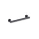 Support handrail for people with disabilities, Ø32, straight, PREMIUM – 40 cm / matt black stainless steel #1