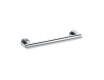 Support handrail for people with disabilities, Ø32, straight, PREMIUM – 40 cm / polished stainless steel
