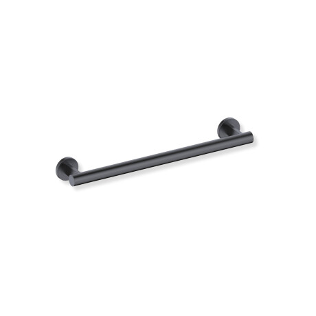 PREMIUM straight support handrail for people with disabilities, Ø32, 50 cm / matt black stainless steel #1