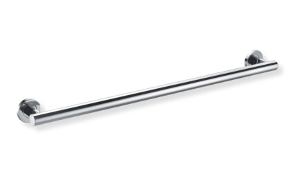 Support handrail for people with disabilities, Ø32, straight, PREMIUM – 80 cm / polished stainless steel