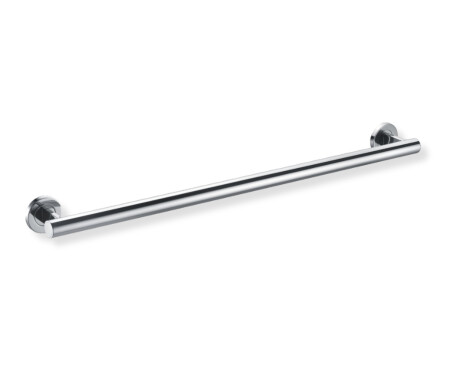 Support handrail for people with disabilities, Ø32, straight, PREMIUM – 80 cm / polished stainless steel