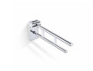 PREMIUM tilting support handrail for people with disabilities, Ø32 – 60 cm / polished stainless steel
