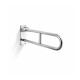 Support handrail for people with disabilities, Ø32, curved, tilting, STANDARD – 60 cm / polished stainless steel #1