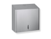 V-fold paper towel dispenser (max. paper load dimensions 25.5 x 11.5 x 24 cm) R10 series / brushed steel