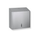 V-fold paper towel dispenser (max. paper load dimensions 25.5 x 11.5 x 24 cm) R10 series / brushed steel #1