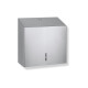 V-fold paper towel dispenser (max. paper roll dimensions 25x11.5x24 cm) R1 series / brushed stainless steel #1