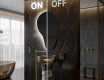 Irregular Mirror LED Lighted decorative design S222 #3