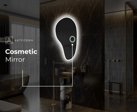 Irregular Mirror LED Lighted decorative design S222 #5