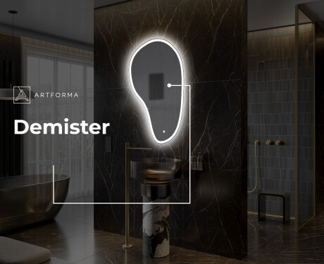 Irregular Mirror LED Lighted decorative design S222 #6