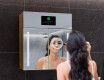 Smart LED Illuminated Mirror Cabinet - L02 Sarah 66,5 x 72cm #8