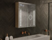 LED Illuminated Mirror Cabinet - L55 Emily 66,5 x 72cm