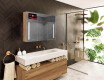 Smart LED Illuminated Mirror Cabinet - L02 Sarah 100 x 72cm #7