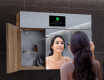 Smart LED Illuminated Mirror Cabinet - L27 Sarah 100 x 72cm #8