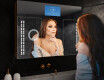Smart LED Illuminated Mirror Cabinet - L55 Sarah 100 x 72cm #10