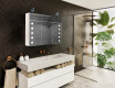 LED Illuminated Mirror Cabinet - L06 Emily 100 x 72cm #10