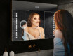 LED Illuminated Mirror Cabinet - L55 Emily 100 x 72cm #9
