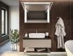 LED Illuminated Mirror Cabinet Sofia 100 x 50cm #9