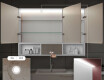 LED Bathroom Cabinet Emma - 3-door 100 x 72cm #5