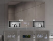 LED Bathroom Cabinet Emma - 3-door 100 x 72cm #8