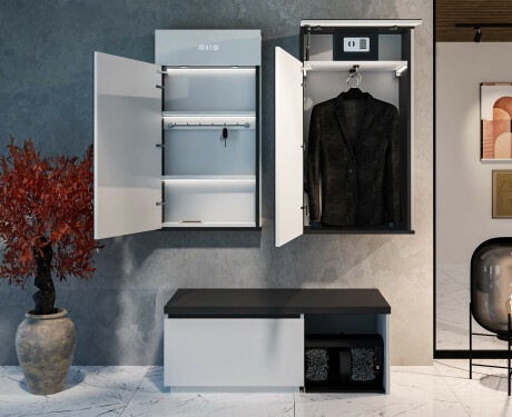 Shoe Cabinet With A Shoe Cleaner - Olivia 110 x 45cm #6