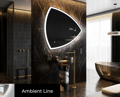 Irregular Mirror LED Lighted decorative design T222