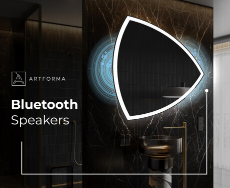 Irregular Mirror LED Lighted decorative design T222 #5