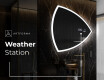Irregular Mirror LED Lighted decorative design T222 #6