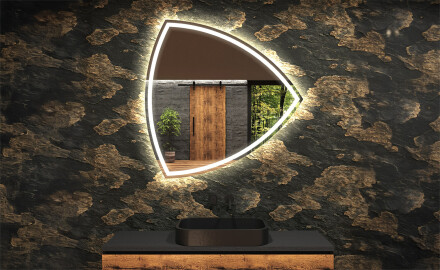 Irregular Mirror LED Lighted decorative design T223