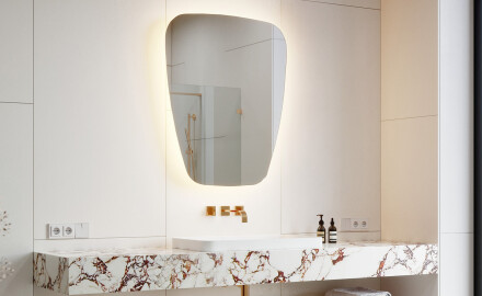 Irregular Mirror LED Lighted decorative design Z221