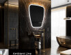 Irregular Mirror LED Lighted decorative design Z222