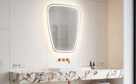 Irregular Mirror LED Lighted decorative design Z223